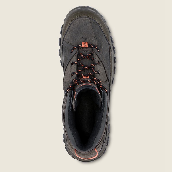 Vandrestøvler Herre - Red Wing Trbo - 5-Inch Waterproof Safety Toe - Grå Brune - SEHCPG-241